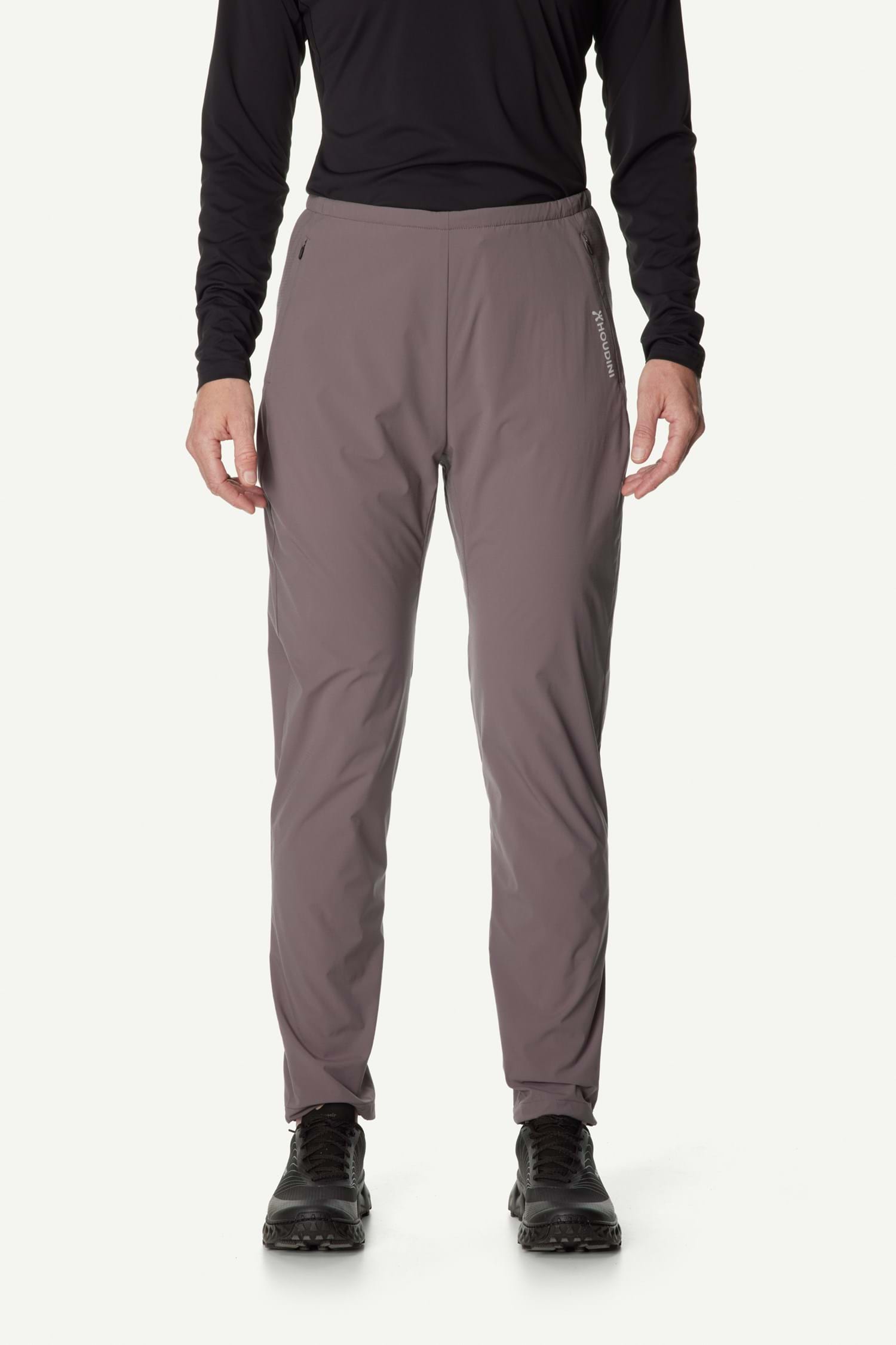 Houdini W's Pace Light Pants, Purple Gray, XL