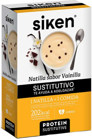 Siken Substitut Substitutif Custard 325 ml Goûter Brownies