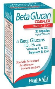 Health Aid Beta Glucan Complex 30 Vcaps