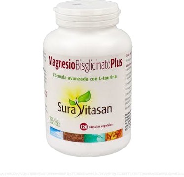 Sura Vitasan Magnésium Bisglycinate Plus 120 Gélules