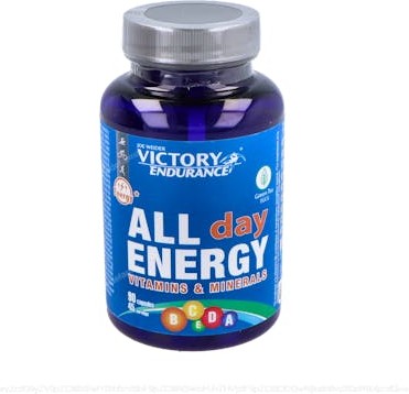 Victory Endurance All Day Energy 90 capsules - Avec 12 vitamines, 9 minéraux et antioxydants provenant du thé vert