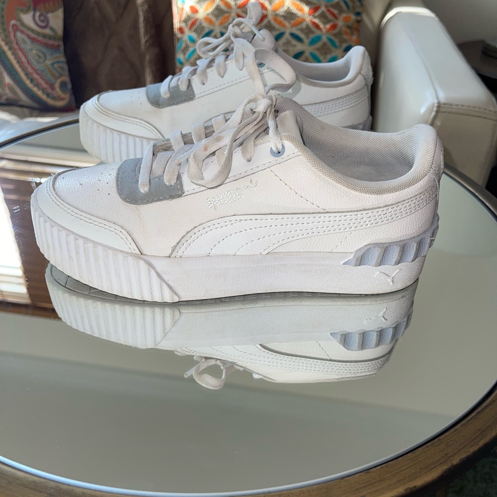 Puma Carina Lift Lace Up Sneakers
