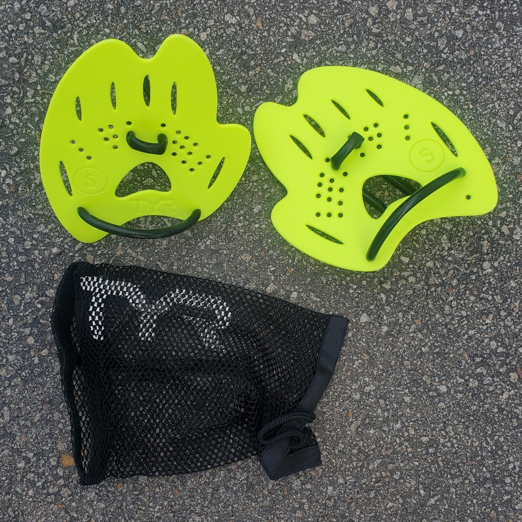Tyr Swim Training Hand Paddles Helps Strength & Technique - Small