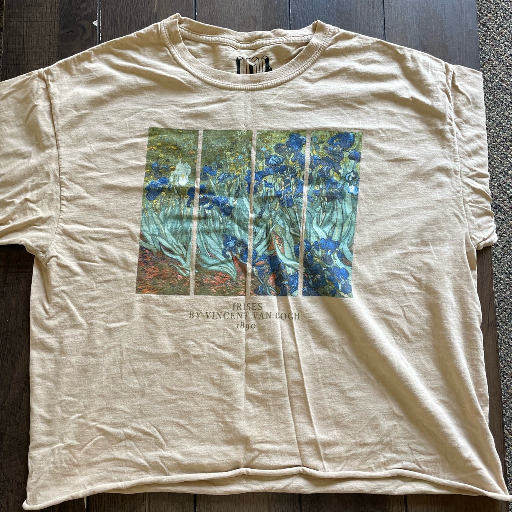 Isaac Morris Vincent Van Gogh “Irises” Shirt