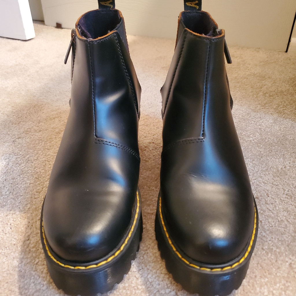 Dr Martens Platform Ankle Boots