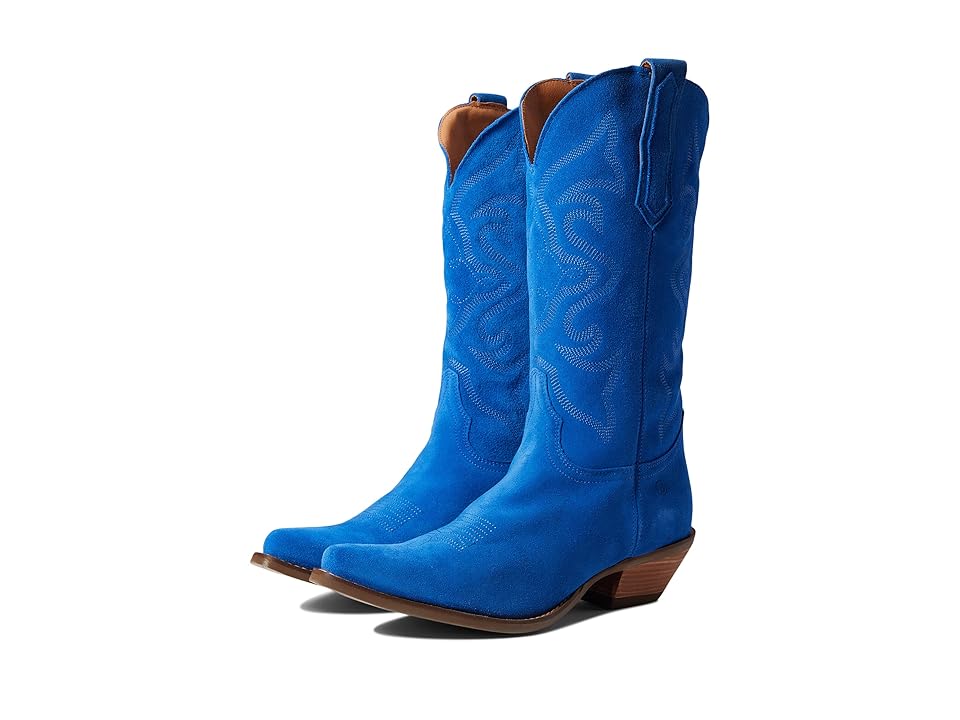 Dingo Out West Cowboy Women's Boots Blue : 7 B - Medium, Leather