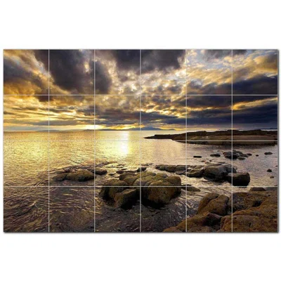 8" x 8" Ceramic Deer Decorative Mural Tile Picture-Tiles.com Pattern: Sky Clouds W404636