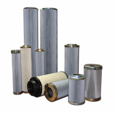 Hydraulic Filter, replaces WIX R63D500BV, Return Line, 500 micron, Outside-In
