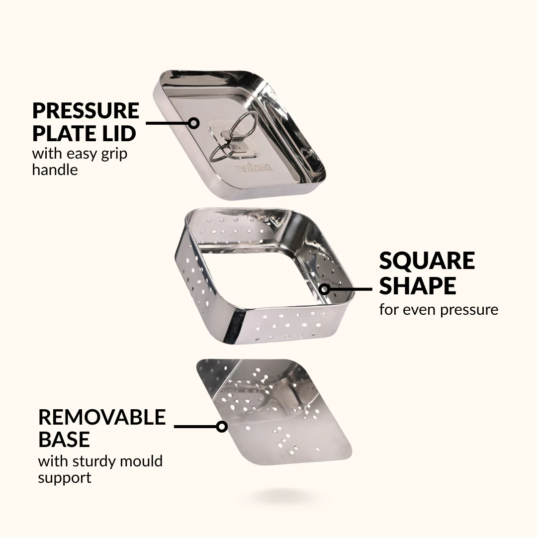 Stainless Steel Paneer Maker Mould Press 550ml