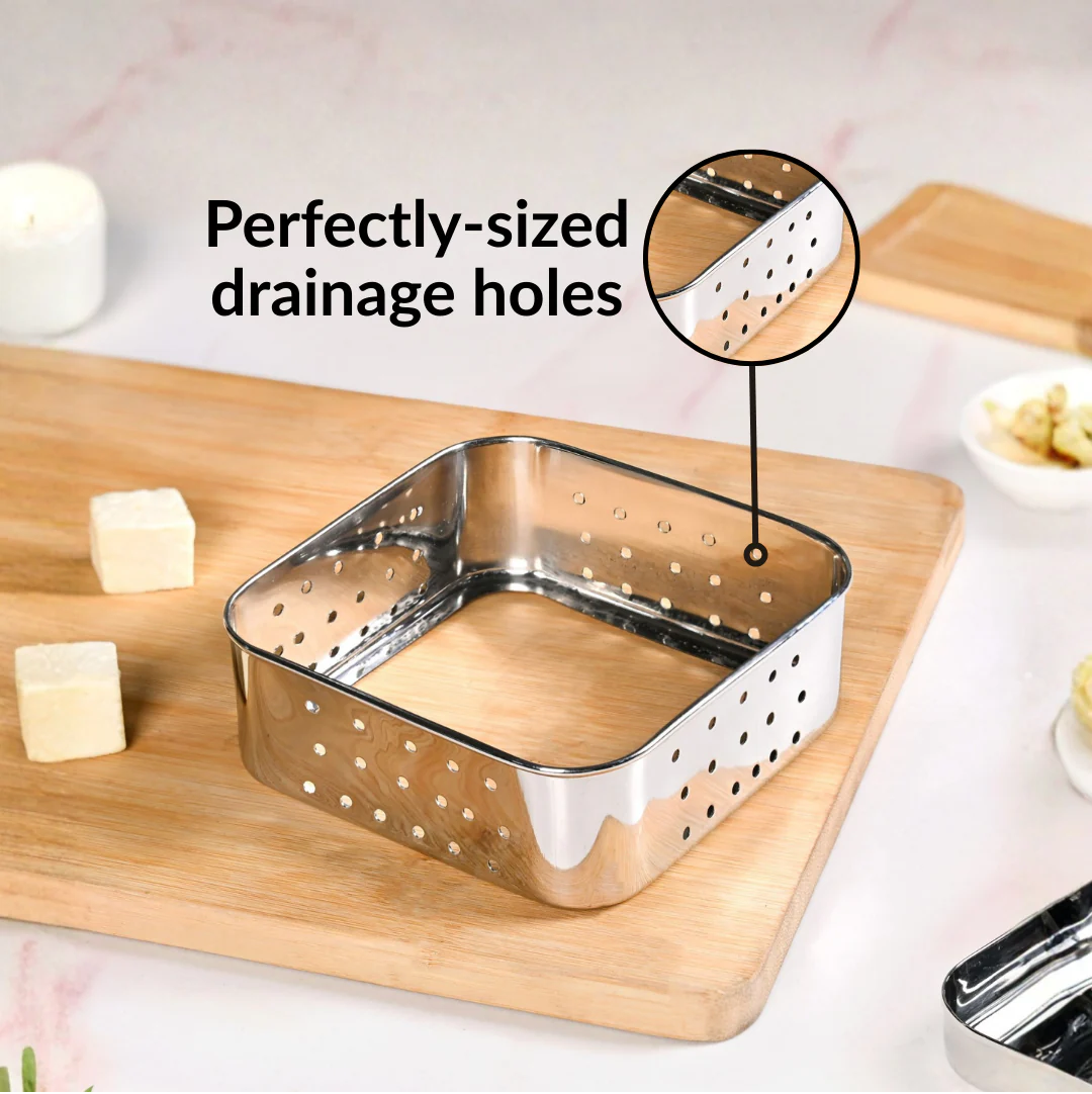 Stainless Steel Paneer Maker Mould Press 550ml