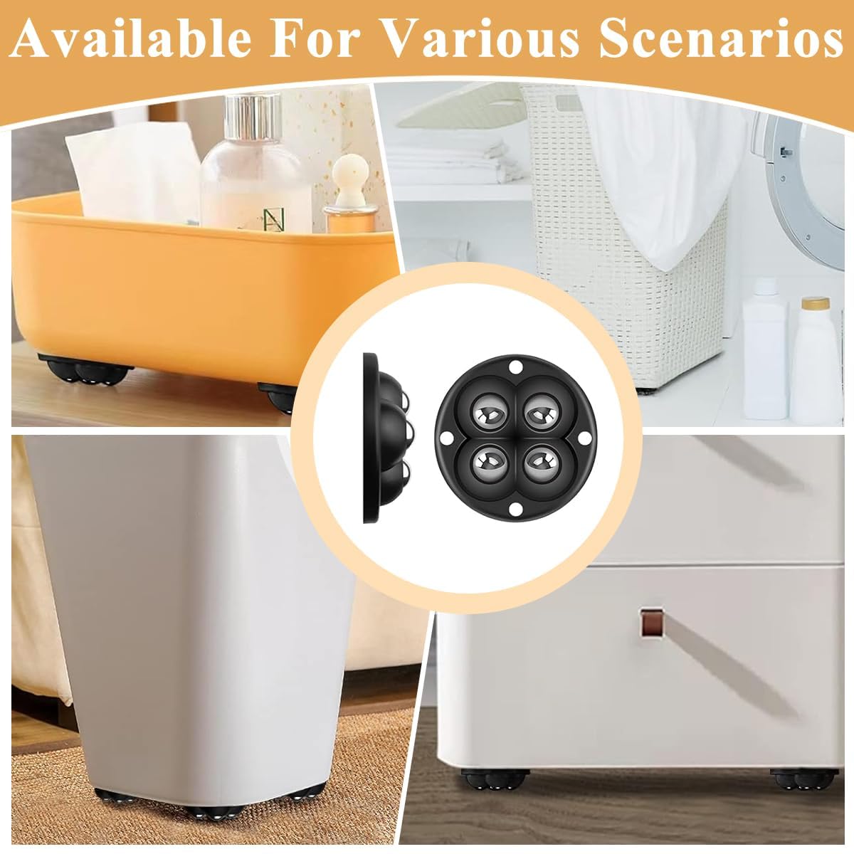 Heavy Furniture Moving Caster 4 Wheels
