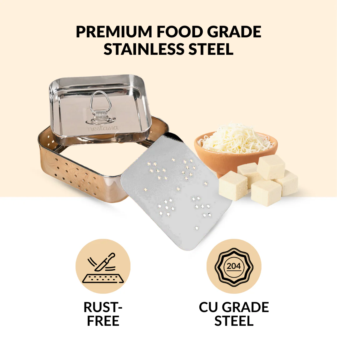 Stainless Steel Paneer Maker Mould Press 550ml