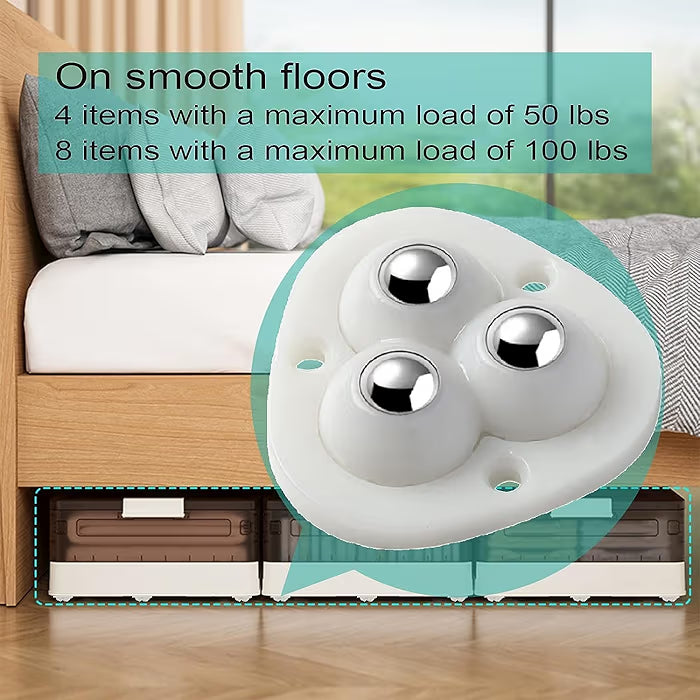 Heavy Furniture Moving Caster 3 Wheels